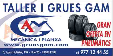 GRUAS GAM lona P.Manyanet